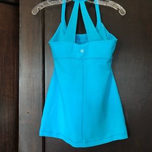 Lululemon Womens Workout top Strappy exercise halter size small medium